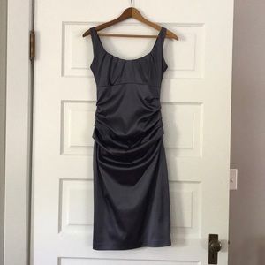Space Gray Cocktail Dress